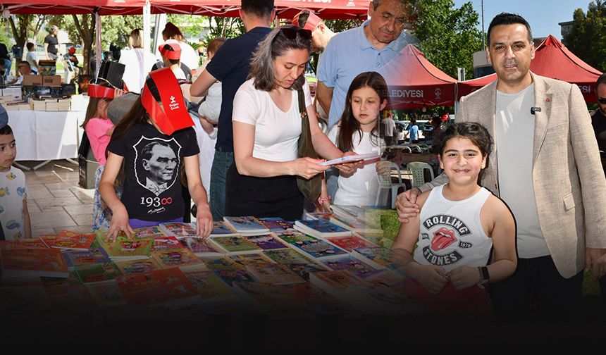 1. Çiğli Kitap Günleri'ne yoğun ilgi... Başkan Yıldız: "Çocuklar için çalışmaya devam!"