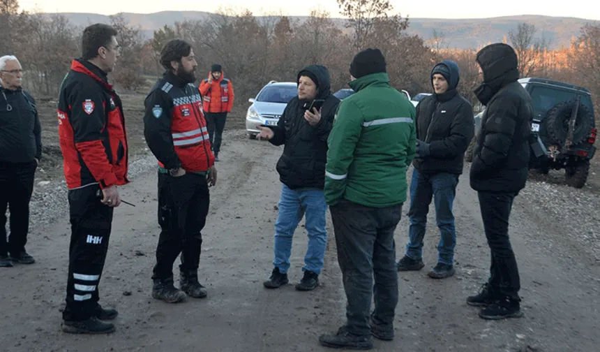 Kütahya'da kayıp kişiyi arama çalışmaları sürüyor