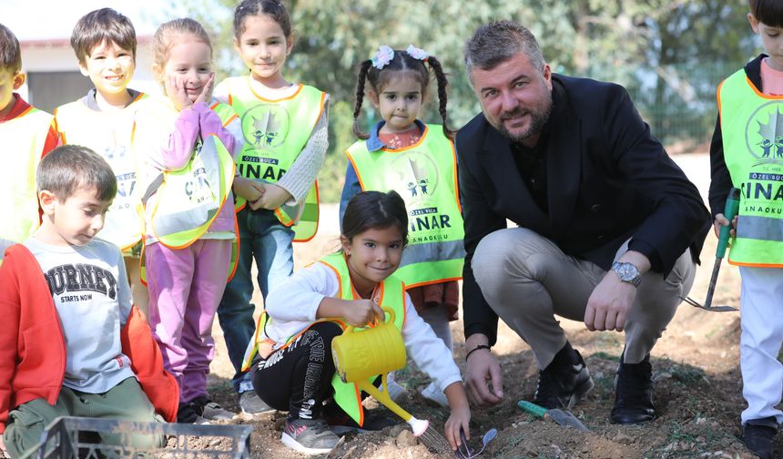 Buca’da çocuklara tohumdan sofraya tarım eğitimi