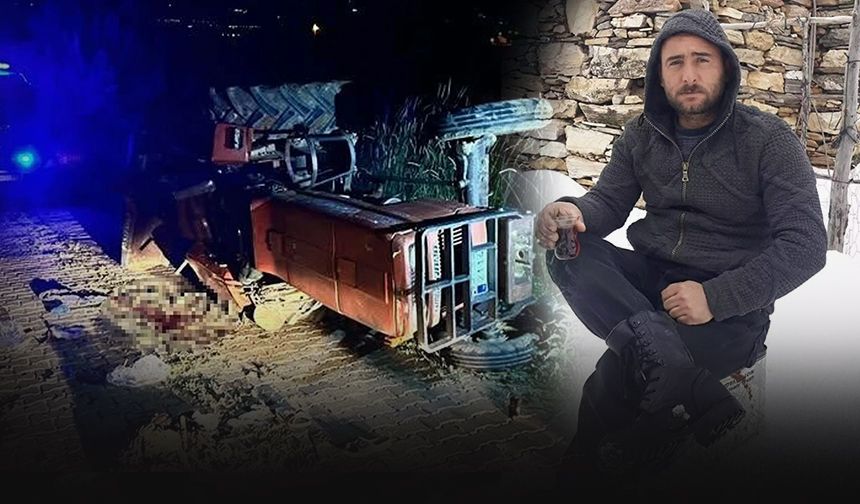 Devrilen traktörün altında kaldılar... Karı-kocayı ölüm ayırdı!