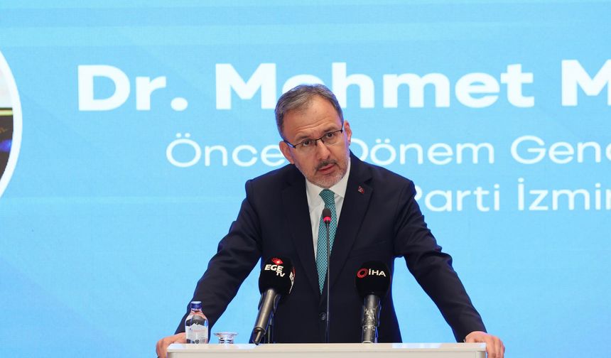 Dr. Mehmet Kasapoğlu: "İzmir üreten bir şehir, bir dünya markası"