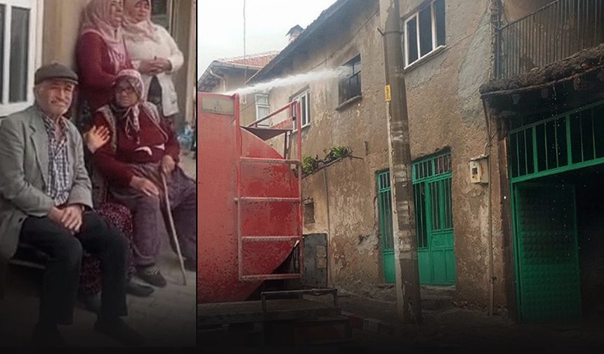 Evi gözlerinin önünde cayır cayır yandı... Yuvasının küle dönmesini izledi