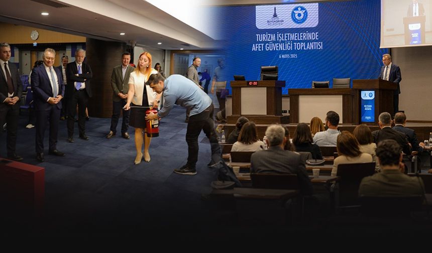 İzmir'de 'Kartalkaya' zirvesi...  Turizm işletmeleri afet güvenliği için toplandı