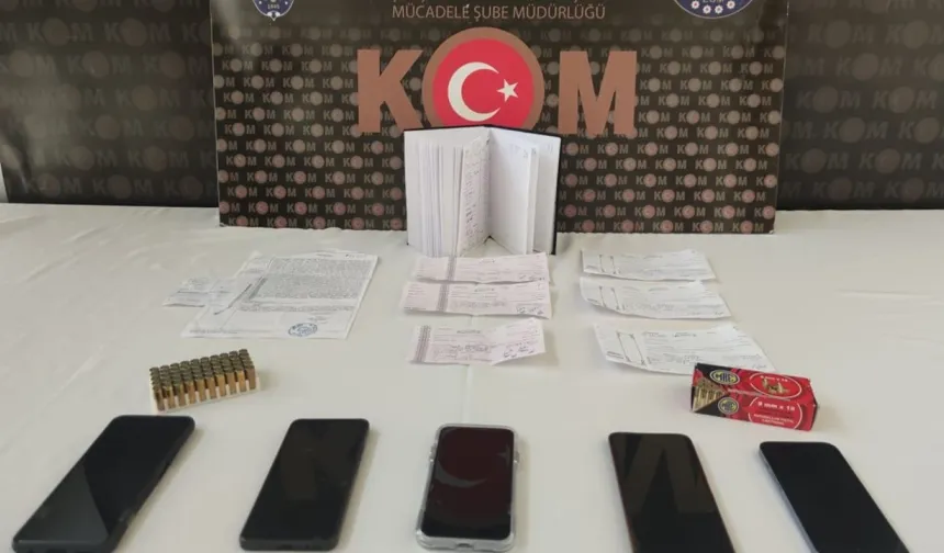 Kütahya'da tefecilik operasyonunda 6 şüpheli yakalandı