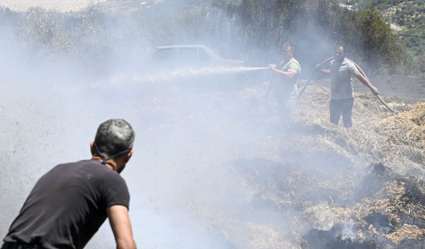 İzmir Ödemiş'teki orman yangınında evlerini kaybeden vatandaşlar yaşadıklarını anlattı
