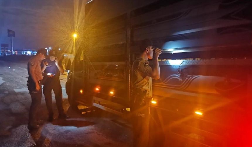 Denizli'de 11 düzensiz göçmen yakalandı, 1 şüpheli tutuklandı