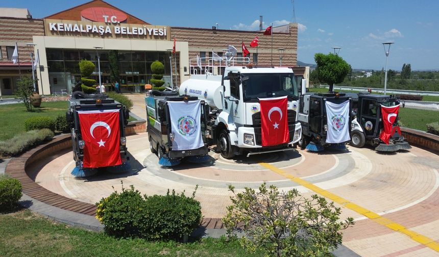 Kemalpaşa Belediyesi'nden araç filosuna güçlü takviye!