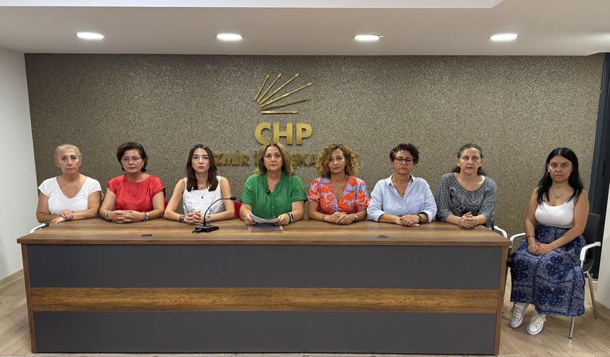 CHP İzmir Kadın Kollarından iktidara ve cinayetlere tepki... Sessiz mi kalacaksınız!