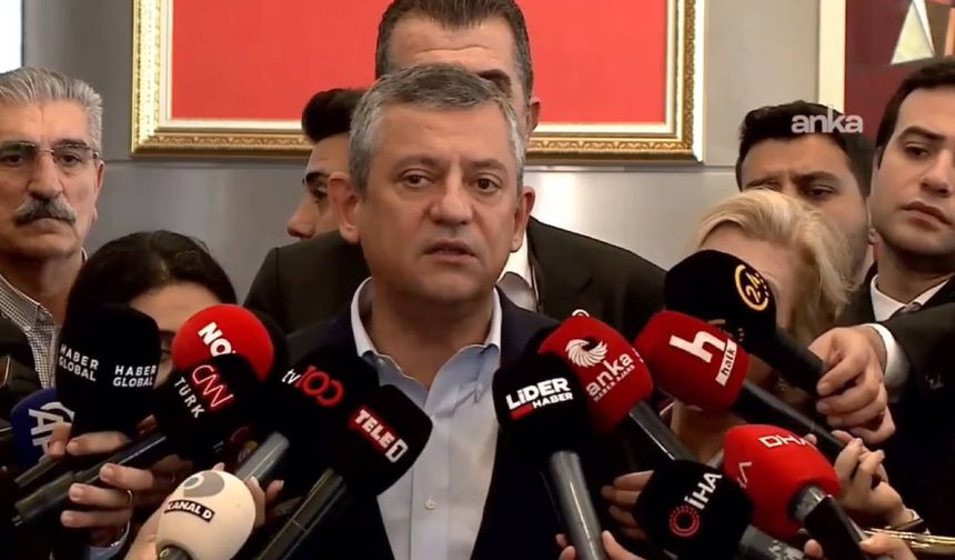 CHP lideri Özgür Özel'den kurultay kararına ilk açıklama