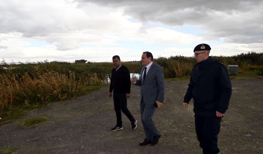 Eber Gölü'nde inceleme