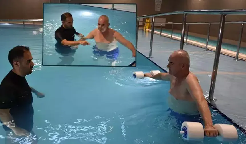 Kazada yaralanıp, yürüme yetisini kaybetti: Şifayı İzmir'de buldu