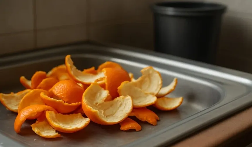 Mandalina kabuğunu çöpe atanlar yandı: Gizli hazine!