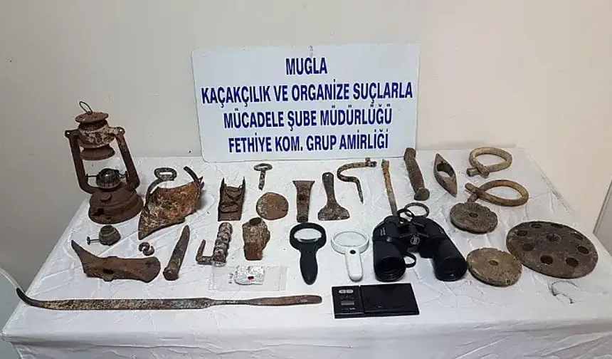 Muğla'da tarihi eser kaçakçılığı operasyonu... 8 kişi yakalandı