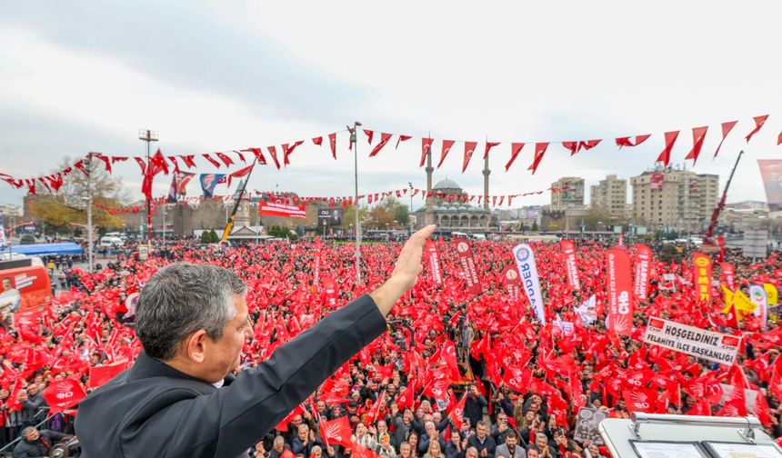 CHP'nin mitingi iptal edildi!