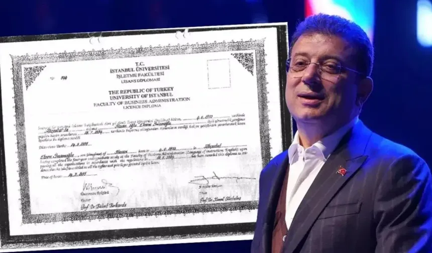 İmamoğlu'nun diploma davası ertelendi!