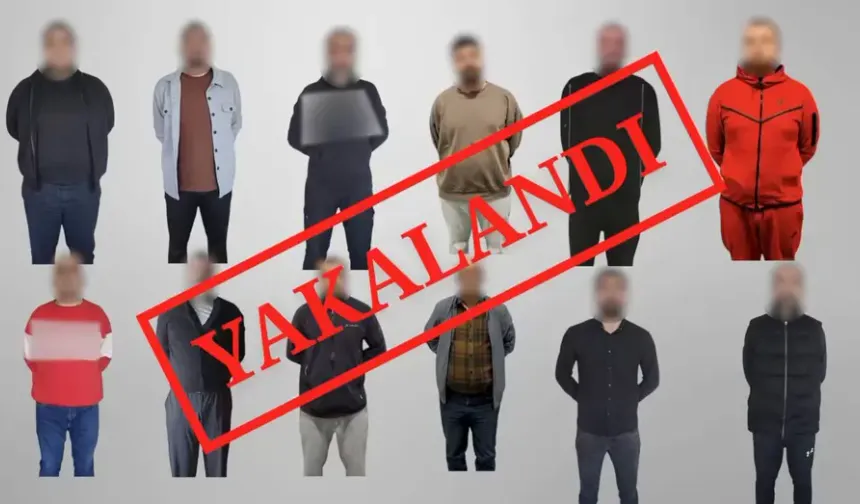 Kırmızı bültenle aranan 12 suçlu Türkiye'ye getirildi