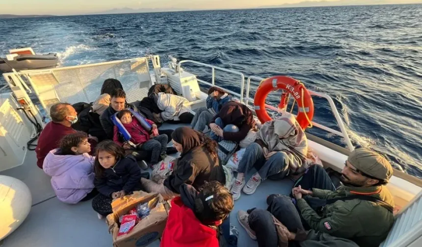 Muğla açıklarında can pazarı: 31 kaçak göçmen kurtarıldı