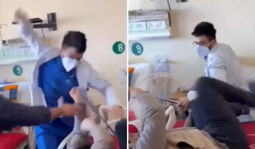 'Saygısızca hitap' iddiası ortalığı karıştırdı: Doktor hastayı tekme tokat dövdü