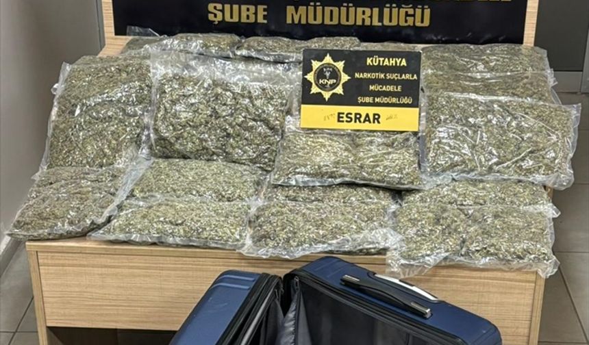 Kütahya'daki zehir operasyonu: 4 zanlı tutuklandı