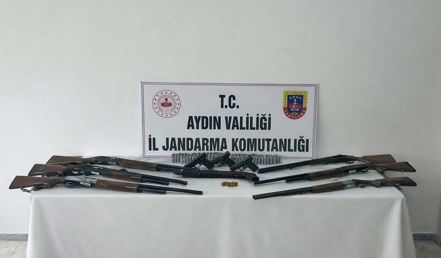 Aydın'da silah kaçakçılığı operasyonu: 7 kişi gözaltında!