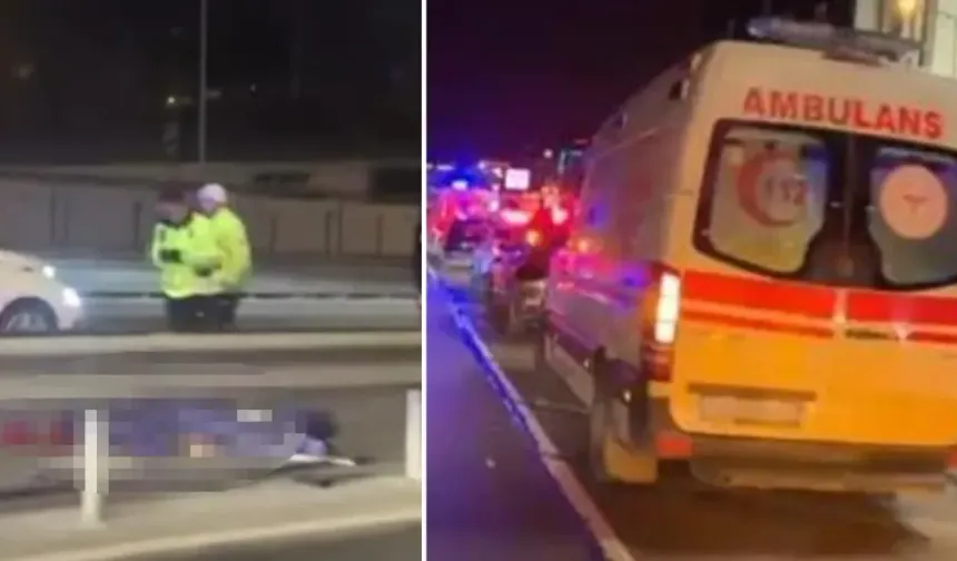 İstanbul'da feci kaza! Motosikletli yaşamını yitirdi