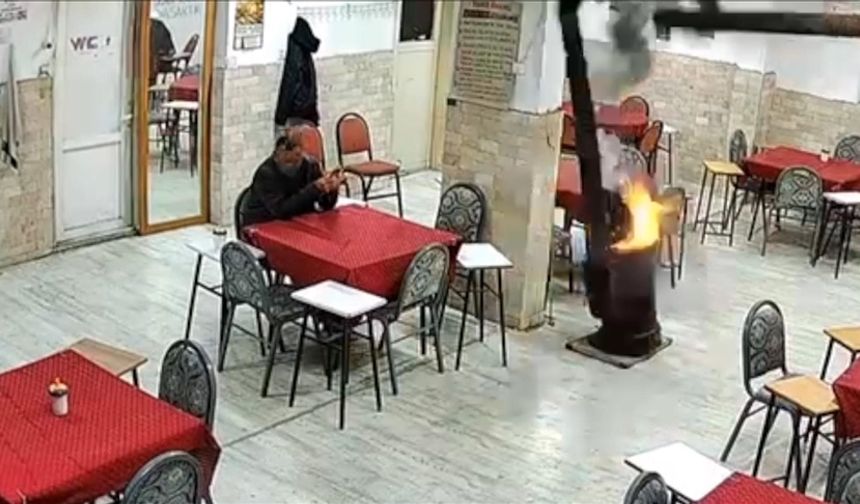 Sobaya kolonya döküp çakmağı çakınca... Ortalık savaş alanına döndü!