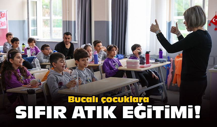 Bucalı çocuklara sıfır atık eğitimi