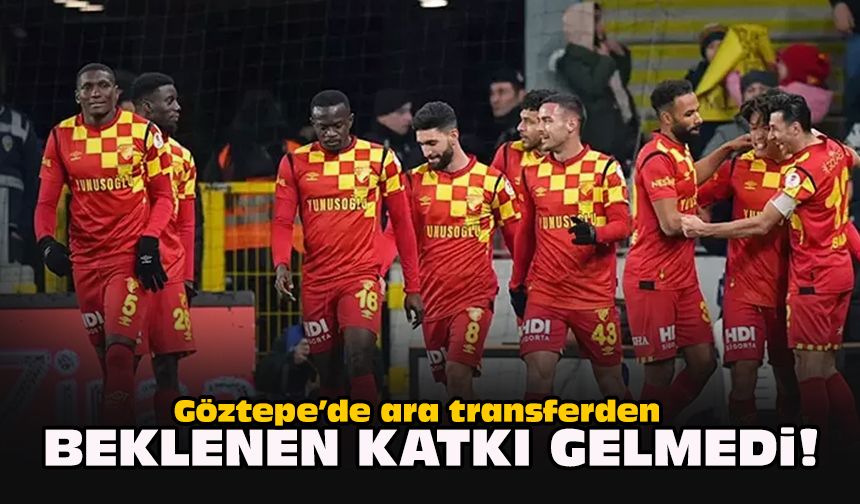 Göztepe’de ara transferden beklenen katkı gelmedi!