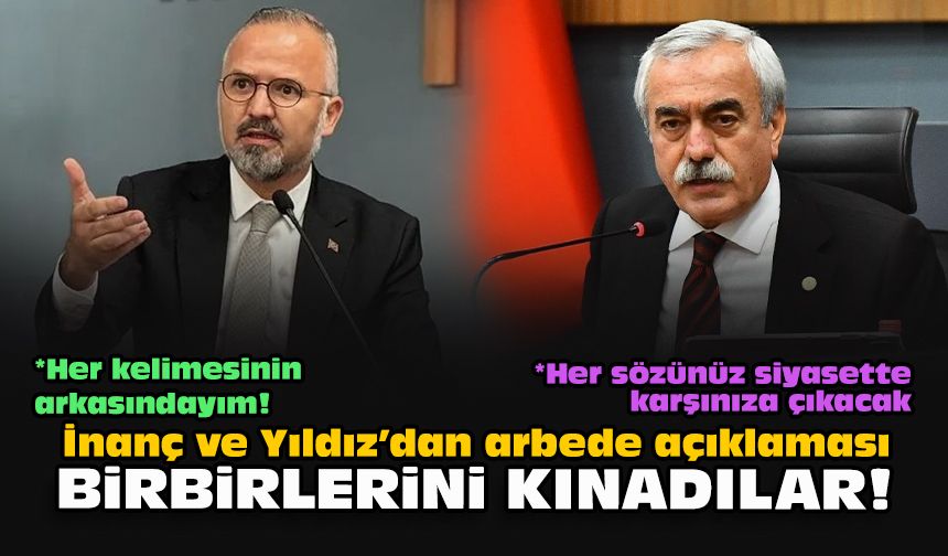 İnanç ve Yıldız’dan arbede açıklaması... Birbirlerini kınadılar!