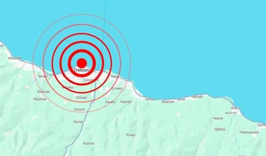 Trabzon'daki deprem sonrası 2 il için kritik uyarı
