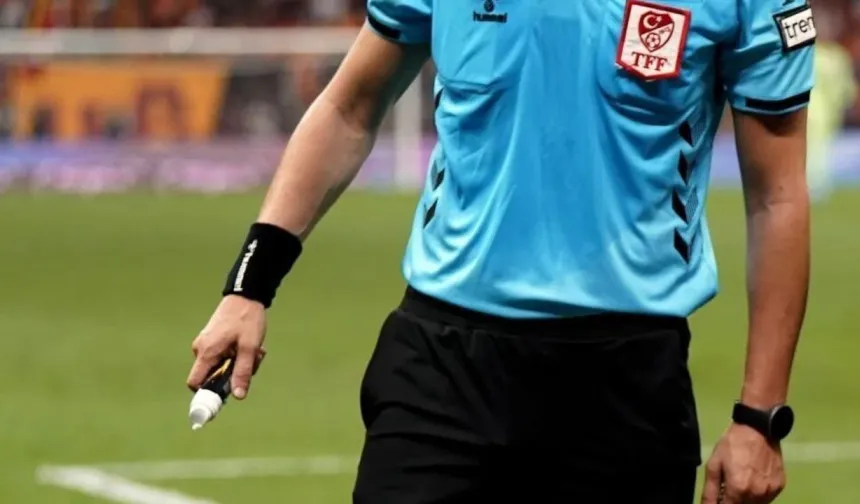 Trendyol 1. Lig'de çarşamba günü oynanacak maçların hakemleri açıklandı