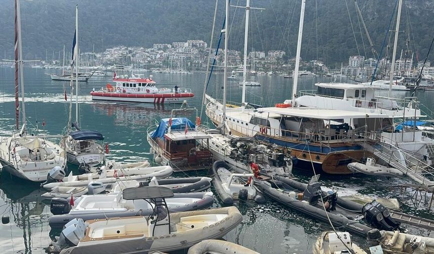 Göçmen kaçaklığı gerekçesiyle el konulmuştu: O tekne yandı!