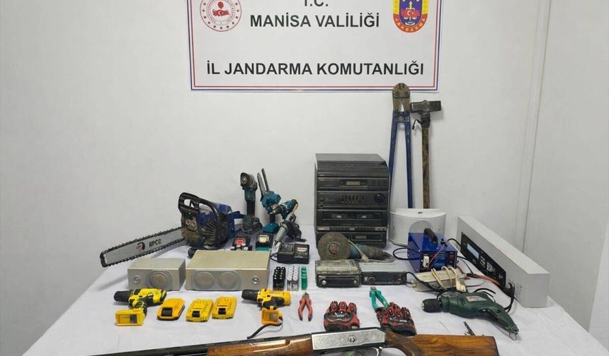 Manisa'da jandarmadan hırsızlara geçit yok: 2 tutuklama!