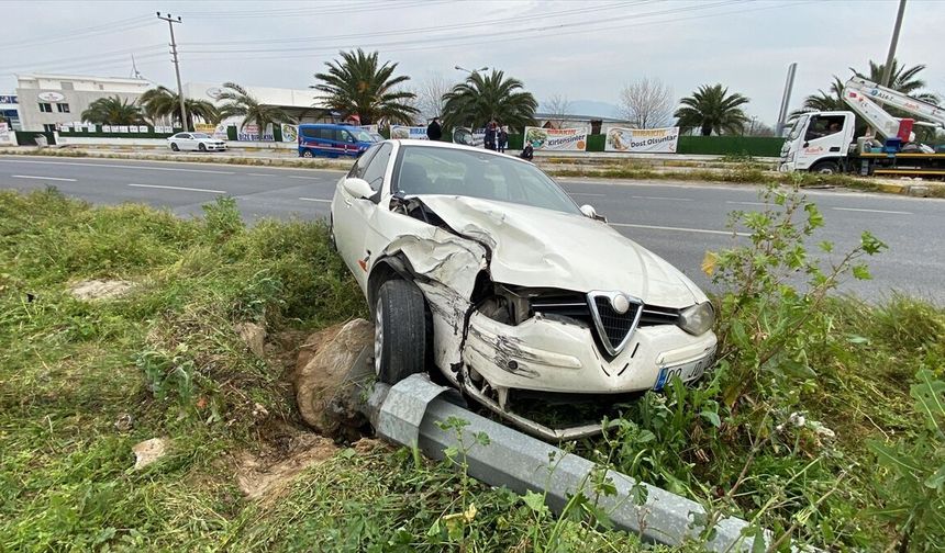 Nazilli'de trafik kazasında 1 kişi yaralandı