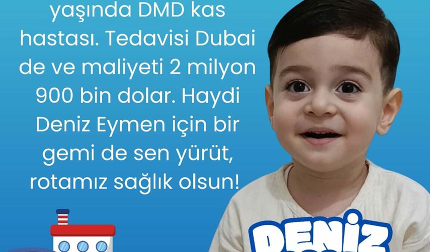 DMD'li Deniz Eymen'in babası: Tek dileğimiz koştuğunu görmek
