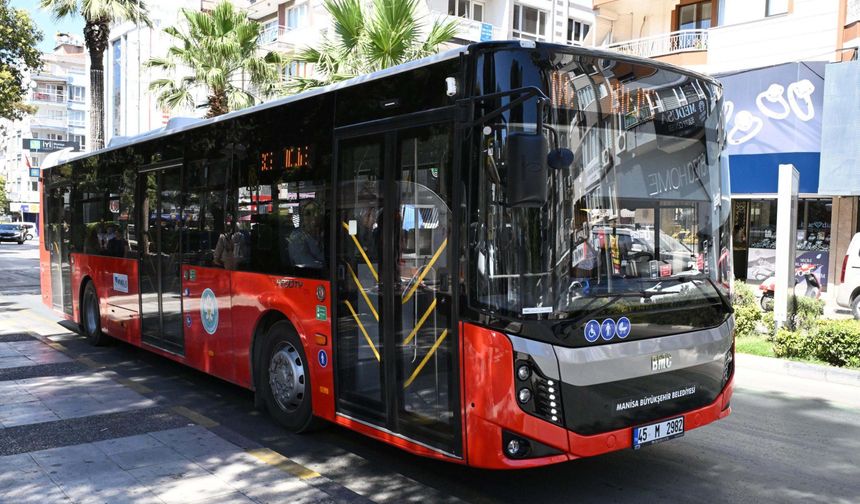 Manisa'da toplu ulaşımda indirim!