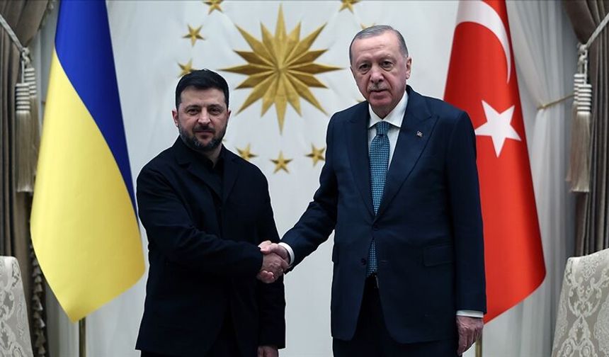 Cumhurbaşkanı Erdoğan, Zelenskiy ile görüştü!
