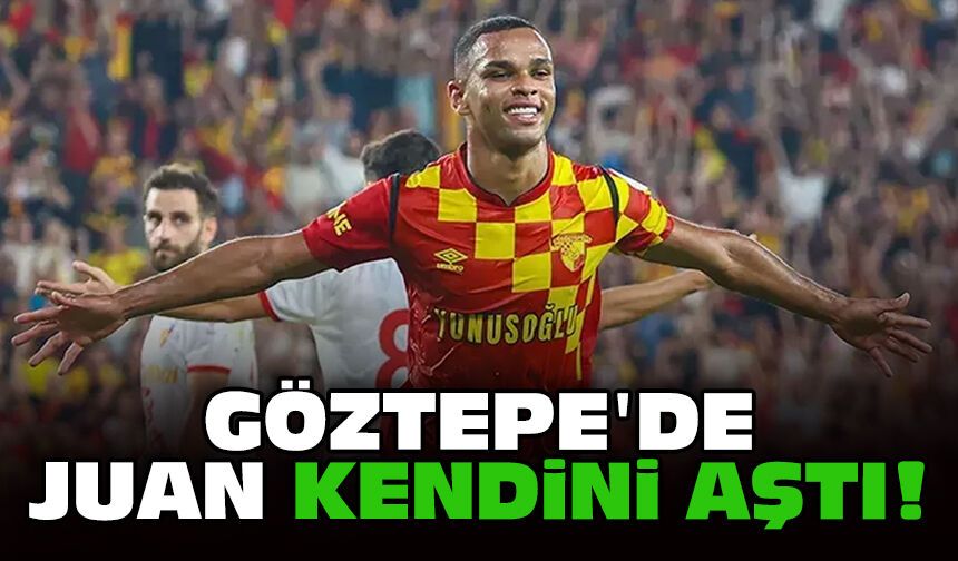Göztepe'de Juan kendini aştı!
