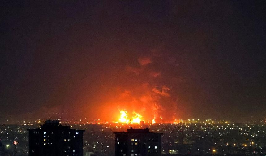 İran'ın başkenti Tahran'da şiddetli patlamalar!