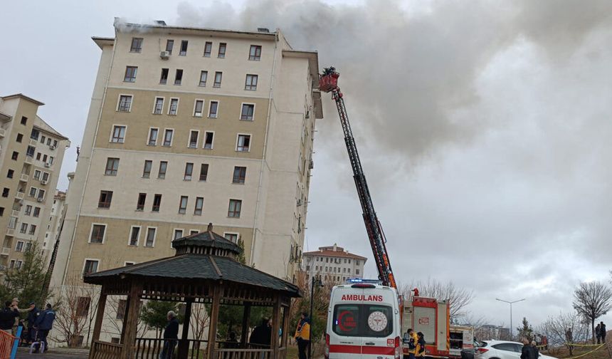 TOKİ konutlarında yangın paniği!