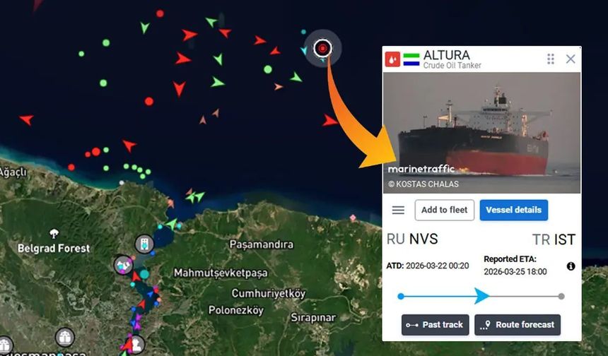 Türk tankeri vuruldu: Rusya'dan 140 bin ton petrol getiriyordu!