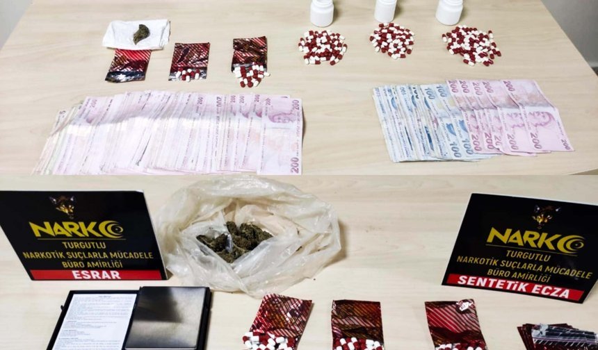 18 yaşındaki zehir tacirlerine baskın: 2 tutuklama!