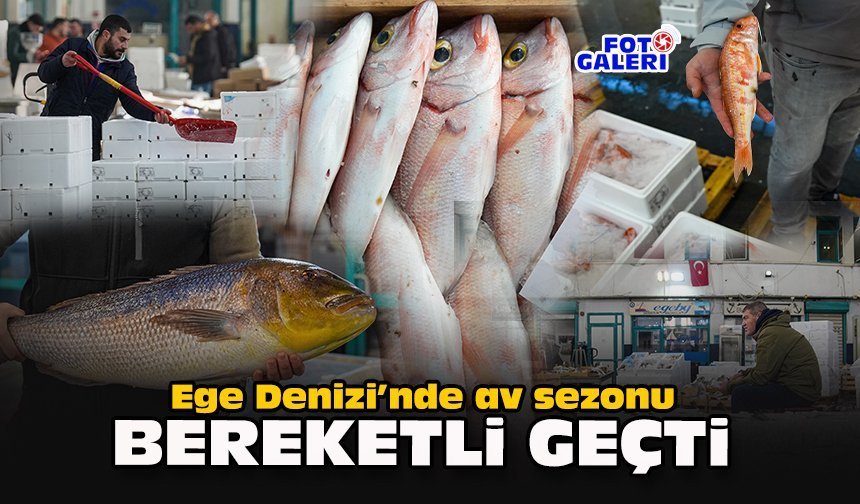 Ege Denizi’nde av sezonu bereketli geçti
