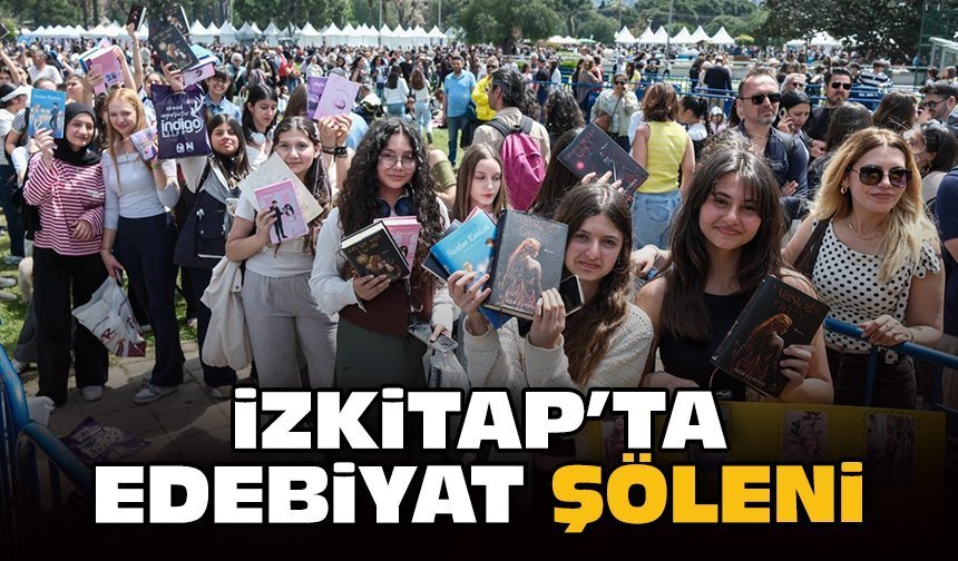 İZKİTAP’ta edebiyat şöleni yaşanıyor