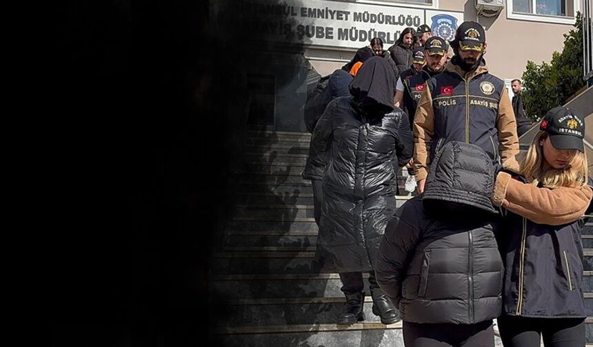 İzmir'de fuhuş operasyonu: Çok sayıda tutuklama!
