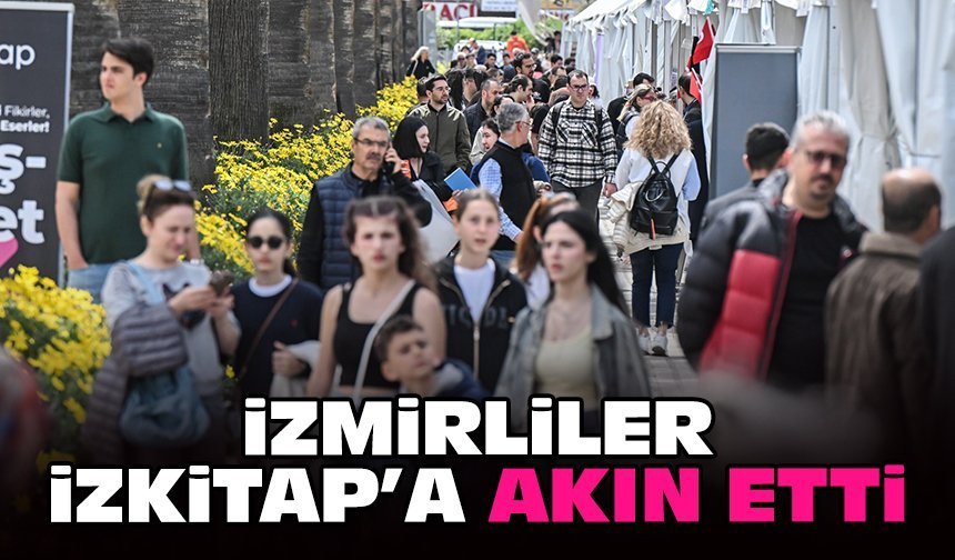 İzmirliler İZKİTAP’a akın etti