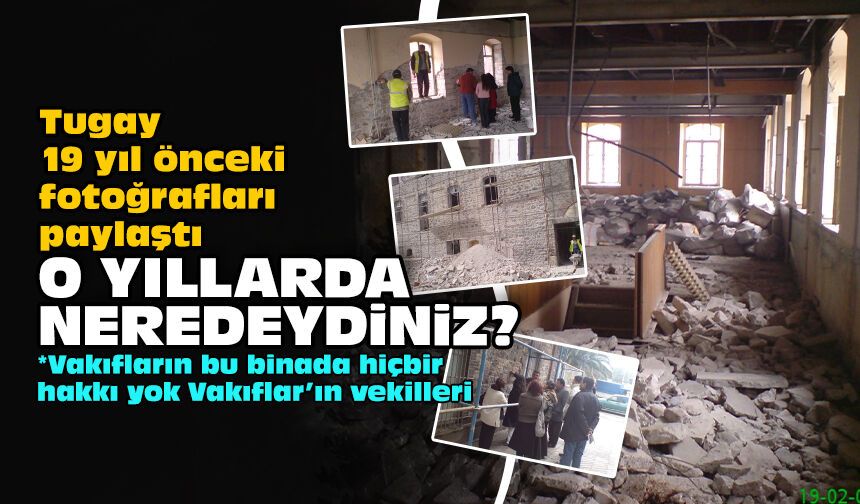 Tugay 19 yıl önceki fotoğrafları paylaştı: O yıllarda neredeydiniz!