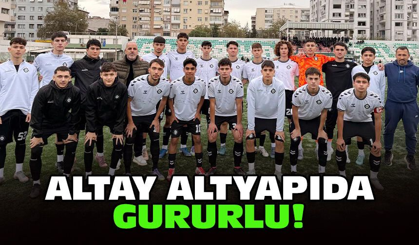Altay altyapıda gururlu
