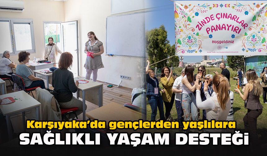 Karşıyaka’da gençlerden yaşlılara sağlıklı yaşam desteği