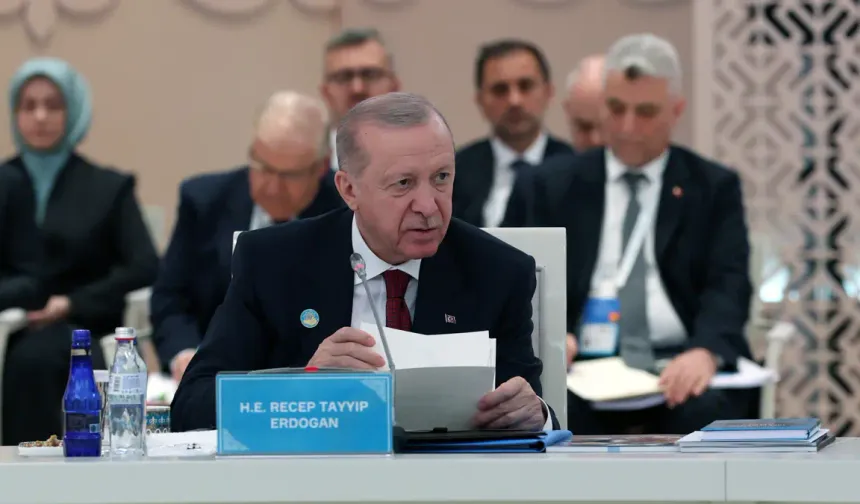 Cumhurbaşkanı Erdoğan Türkistan'da. "Siber güvenlik hayati öneme sahip"